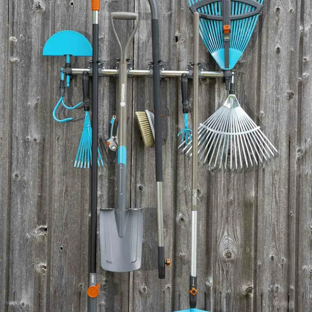GARDENA Gerätehalterleiste Gerätehalter Für Bis Zu 4 Geräte 5 GARDENA Gerätehalterleiste Gerätehalter Für Bis Zu 4 Geräte – Bild 3