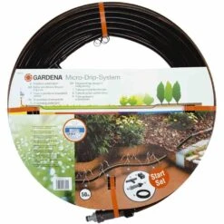 GARDENA MDS Start-Set Tropfrohr Micro-Drip-System "Micro-Drip-System"-Start-Set Tropfrohr Für Pflanzreihen