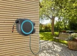 Gardena 18625-20 Gartenschlauchrolle Wandmontierte Rolle Automatisch Schwarz, Blau -Garten Werkzeuge Verkauf f027958a 204d 4264 b987 da0fded6faf7